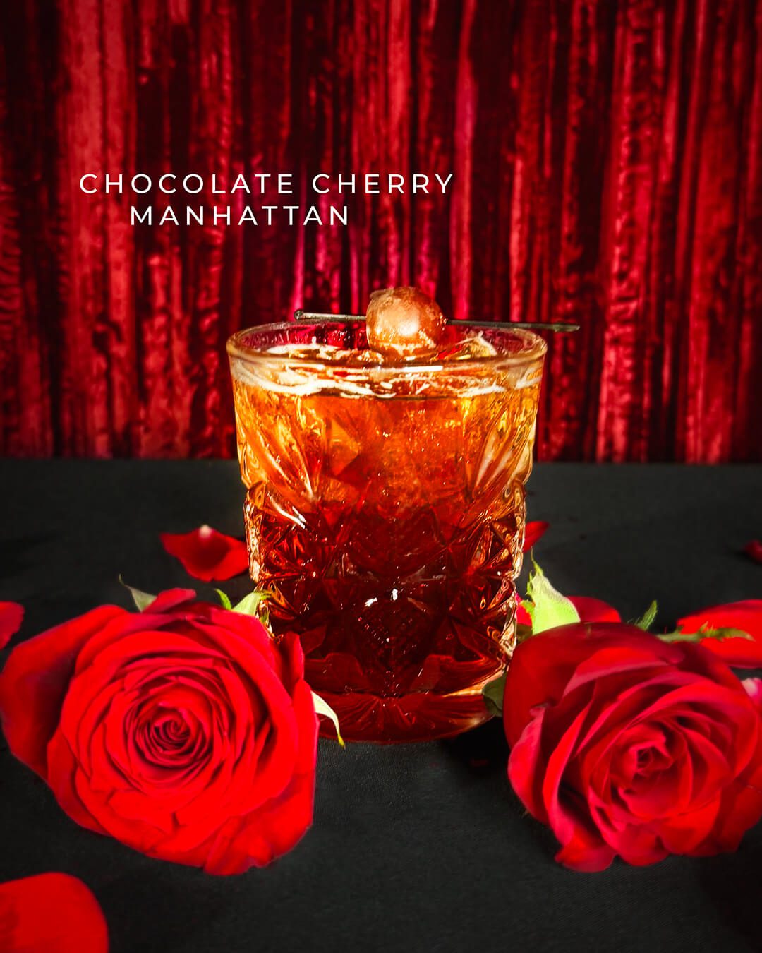 Cherry Chocolate Manhattan