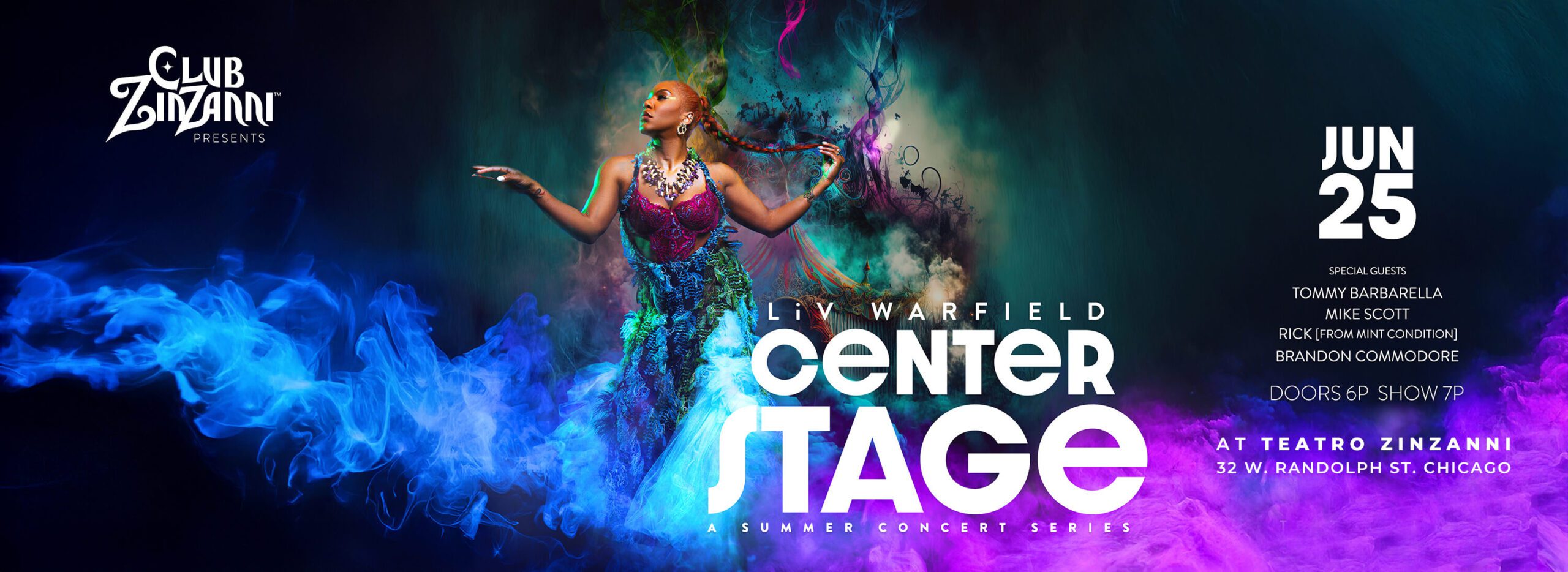 Club ZinZanni Presents: LiV Warfield Center Stage